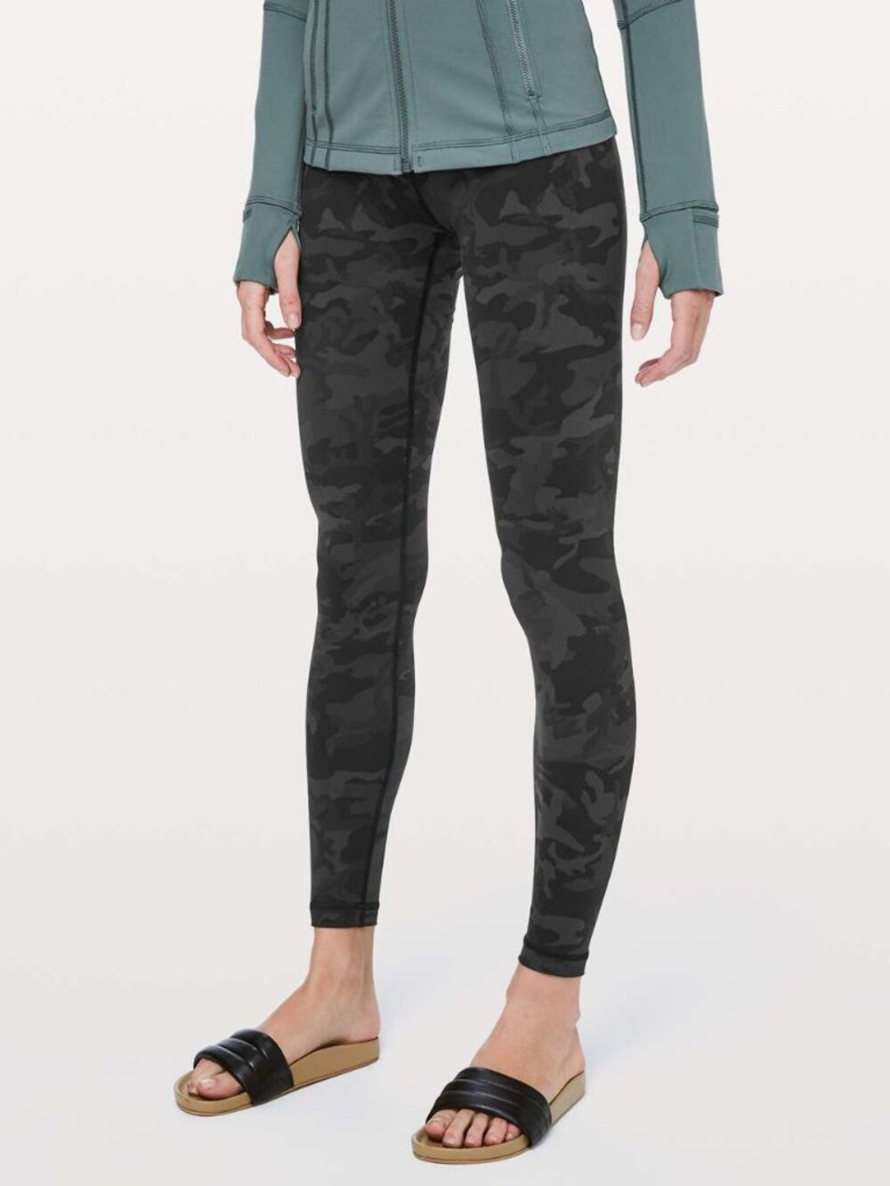 lululemon | Wunder Under Hi-Rise Tight *28" Incognito Camo Multi Grey - Size 10